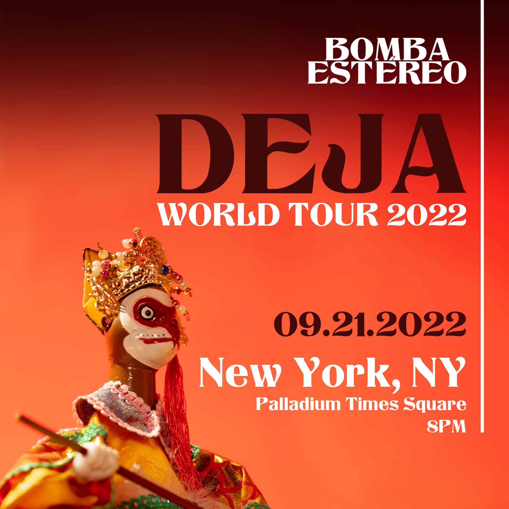 Bomba Estereo Sept 21 at Palladium Times Square NYC