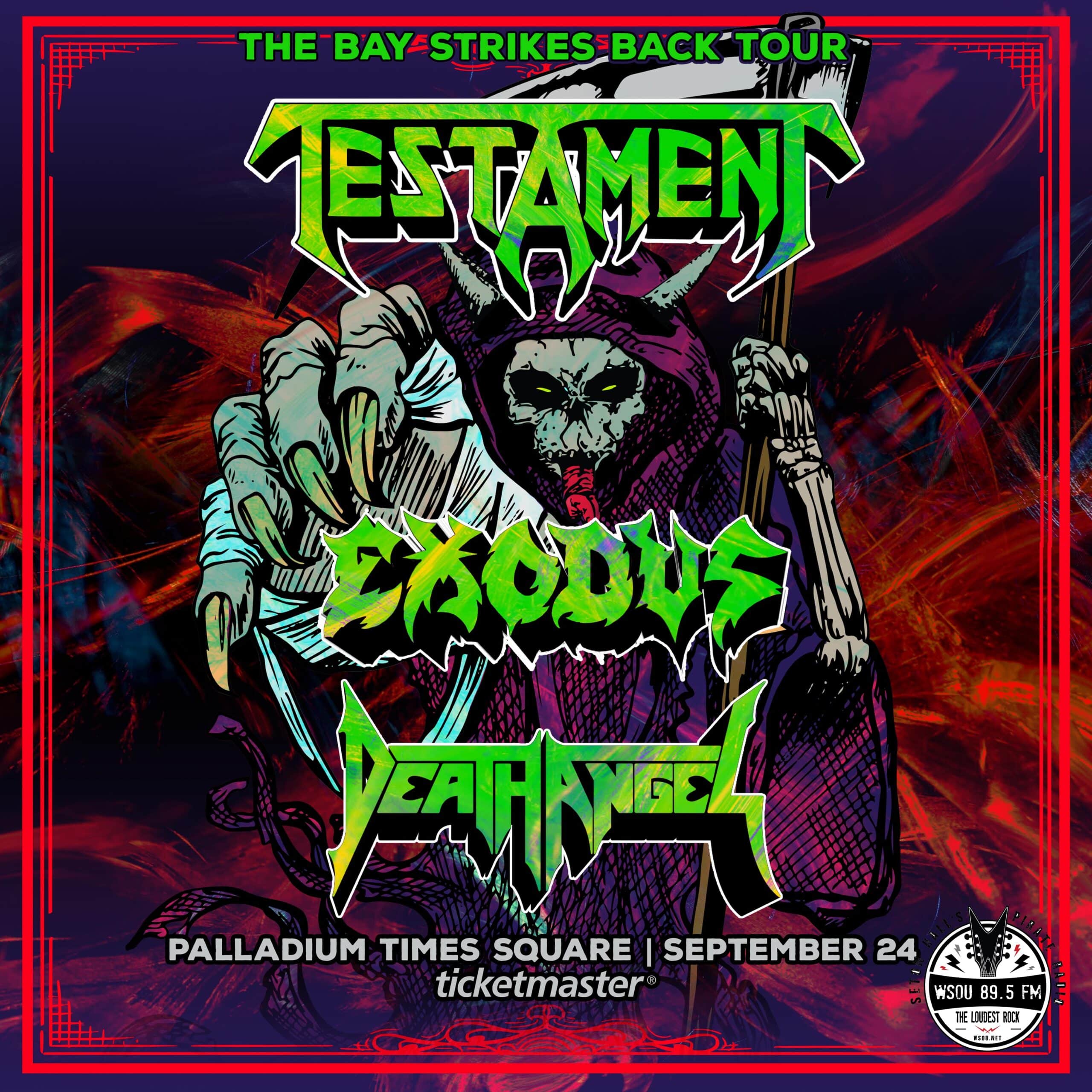 testament death angel tour