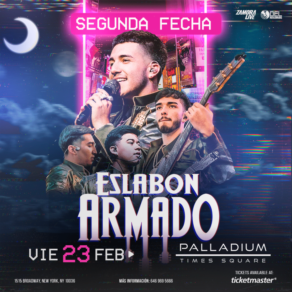 Eslabon Armado Palladium Times Square, New York NY Official Site