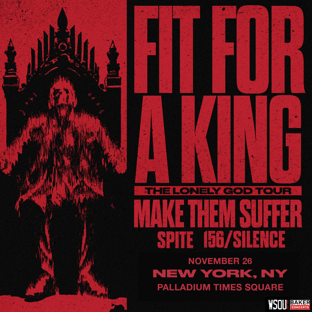 Fit For A King NYC Nov 26th