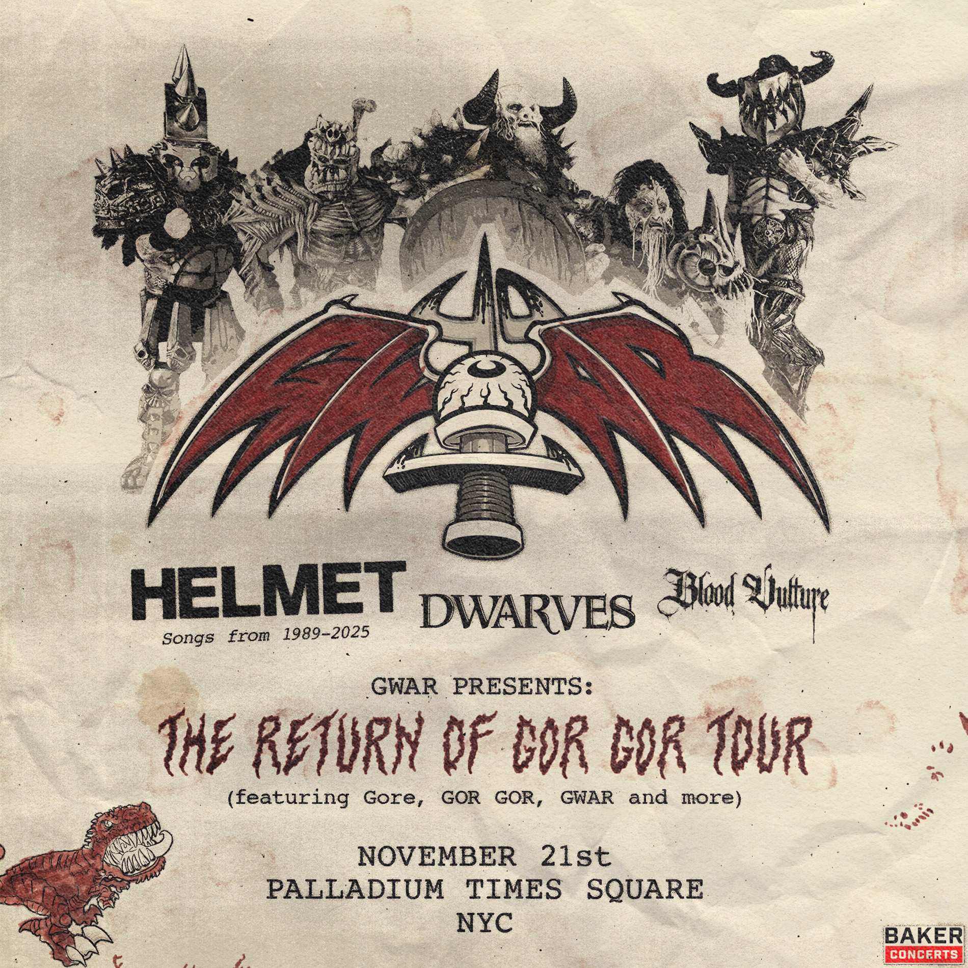 GWAR - The Return of Gor Gor NYC