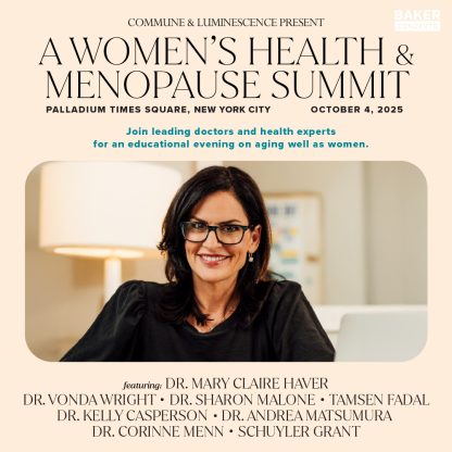 Commune & Luminescence present A Women's Health & Menopause Summit