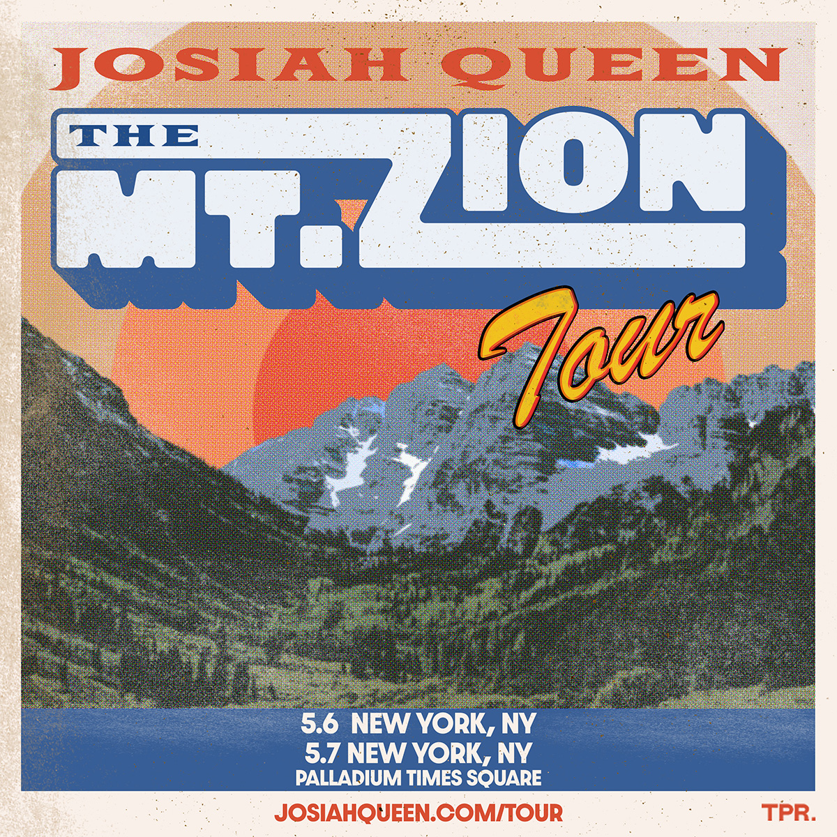 Josiah Queen in NYC - The Mt. Zion Tour