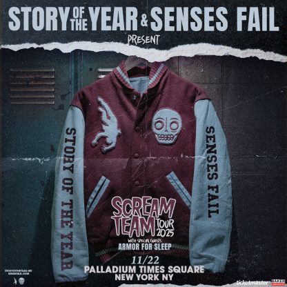 Story Of The Year & Senses Fail: The Scream Team Tour