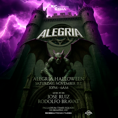 Ric Sena Presents: Alegria Halloween 2025 in NYC