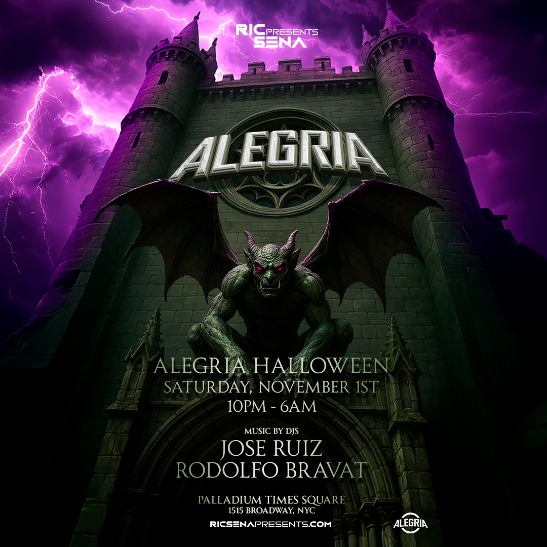 Ric Sena Presents: Alegria Halloween 2025 in NYC