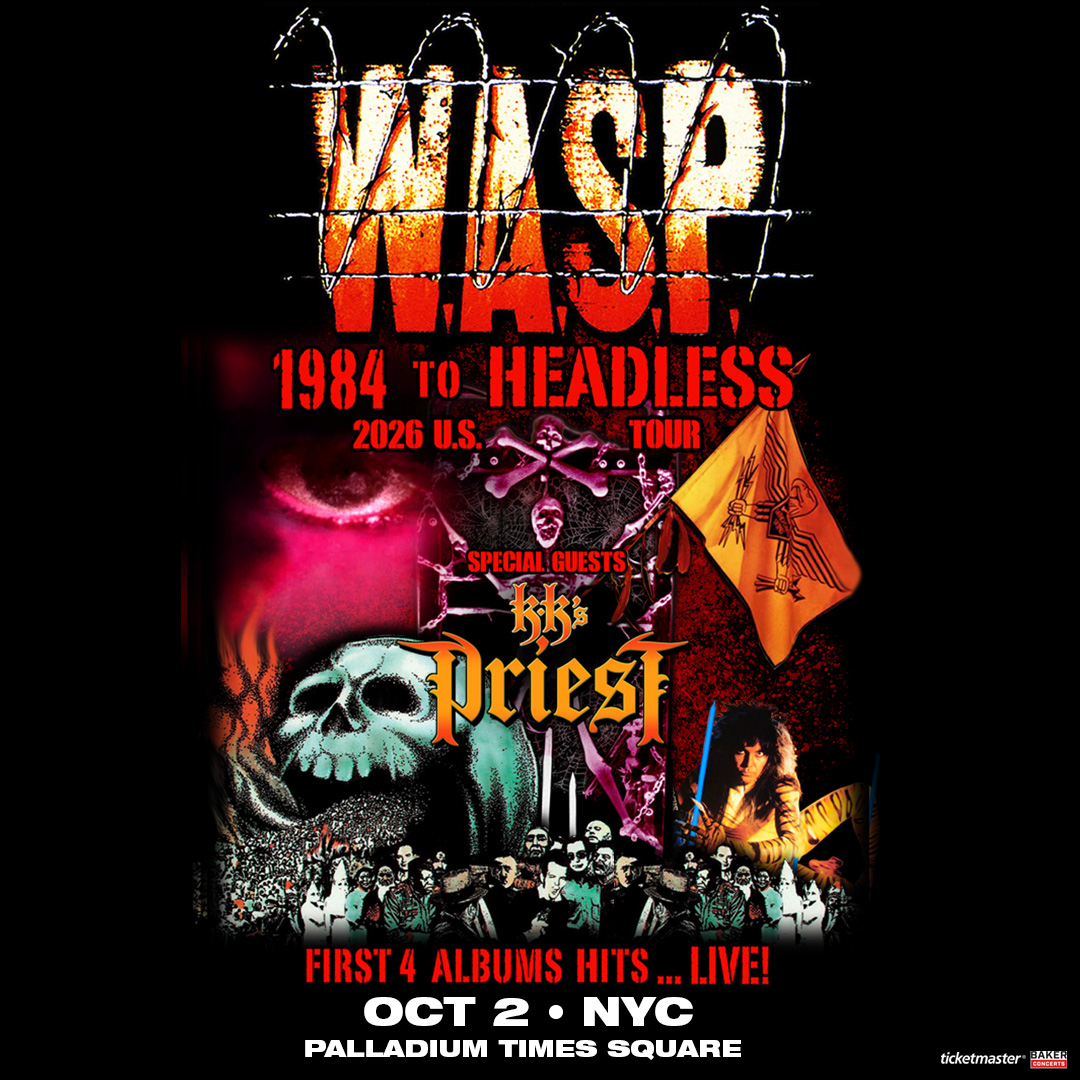 W.A.S.P. – 1984 TO HEADLESS at Palladium Times Square in New York, NY