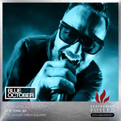 Blue October - The Foiled 20th Anniversary World Tour