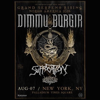 Dimmu Borgir: Grand Serpent Rising Tour US 2026