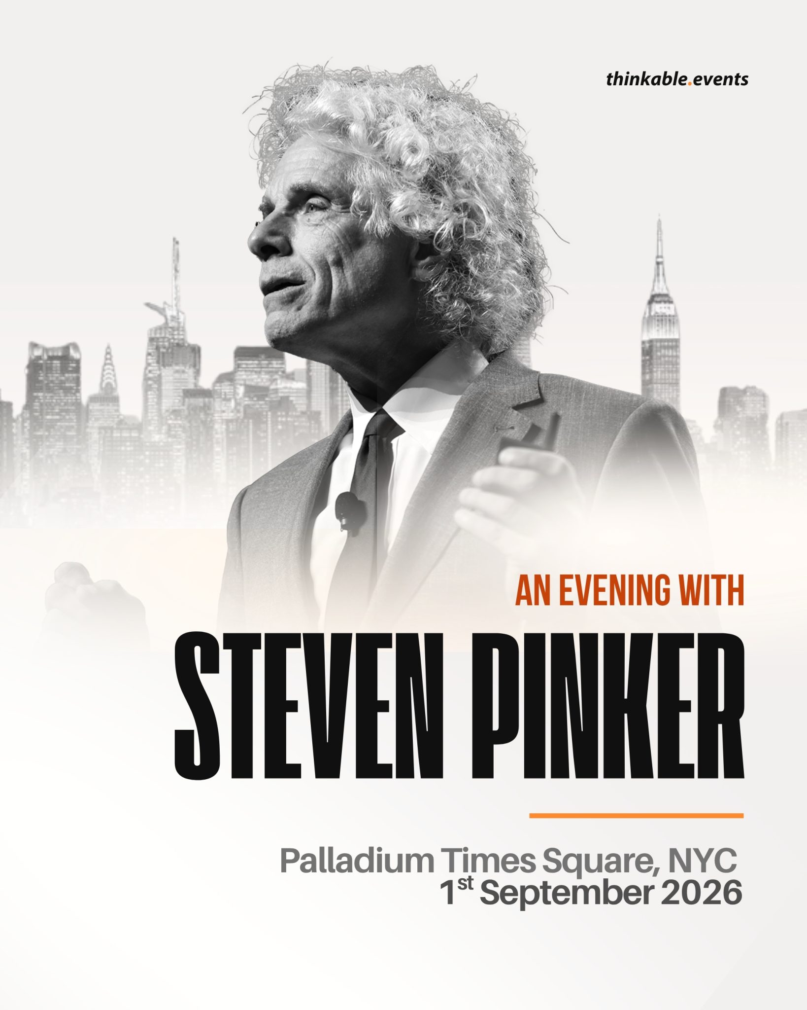 An Evening With Steven Pinker