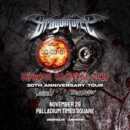 DragonForce: Inhuman Rampage 20th Anniversary