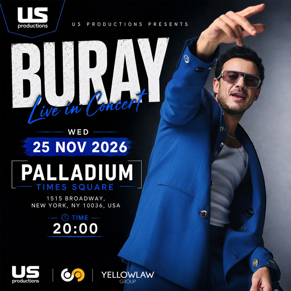 Buray in NYC November 25th